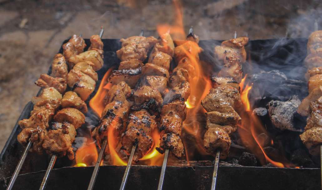 Barbecued foods on National BBQ Day